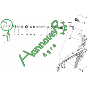 Ручка глибини A139443161 (А139443161) KVERNELAND